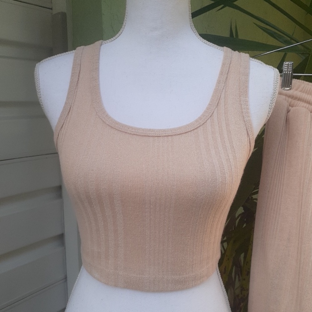 Cream Jogger Set - Picture 3 of 5